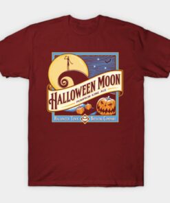 Halloween Moon Pumpkin king ale Jack Skellington T shirt 1
