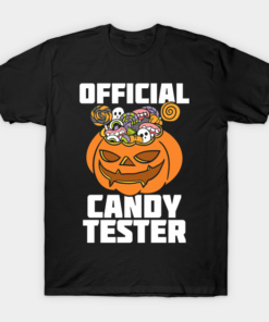Halloween Official Candy Tester T shirt 1
