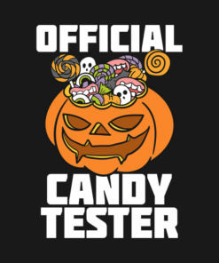 Halloween Official Candy Tester T-shirt 1 Halloween Official Candy Tester T shirt 2