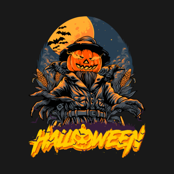 Halloween Pumpkin Puppet Corns T-shirt