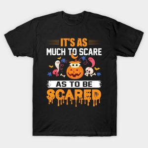 Halloween Pumpkin Scared T-shirt