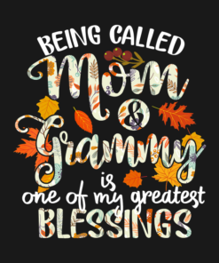 Halloween being called mom and grammy is one of my greatest blessings T shirt 2