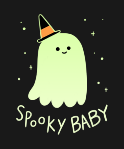 Halloween cute ghost spooky baby t-shirt 1 Halloween cute ghost spooky baby t shirt 2