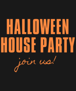 Halloween house party join us T shirt 2