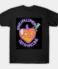 Halloweens Day save halloween celta vaccine T shirt 1
