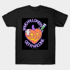 Halloweens Day save halloween celta vaccine T shirt 1