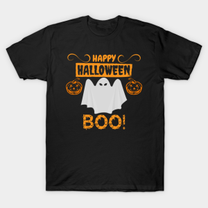 Happy Halloween Boo T shirt 1