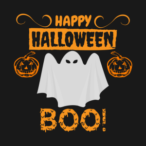 Happy Halloween Boo T shirt 2