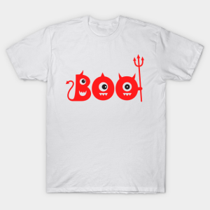 Happy Halloween Boo monsters T-shirt