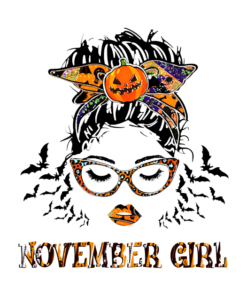 Happy Halloween November girl bats t-shirt 1 Happy Halloween November girl bats t shirt 2