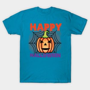 Happy Halloween Pumpkin Ghost T shirt 1