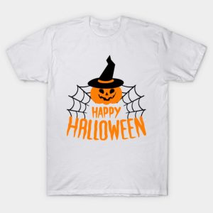 Happy Halloween Pumpkin Witch T shirt 1