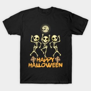 Happy Halloween Skeleton T-shirt