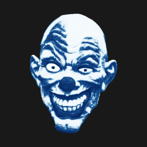 Happy Halloween crazy horror Clown T shirt 2