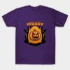 Happy Halloween pumpkin monster spooky t-shirt