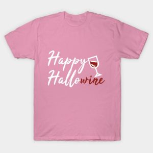 Happy Hallowine Halloween T-shirt