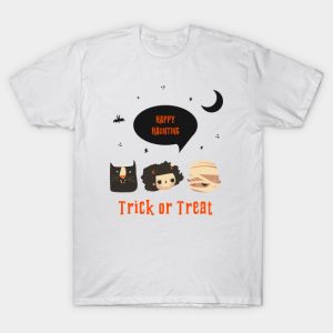 Happy Haunting Trick Or Treat Halloween T-shirt