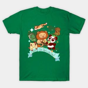 Happy St. Patrick’s Day Animals T-Shirt