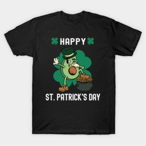 Happy St. Patricks Day – Dabbing Avocado T-Shirt