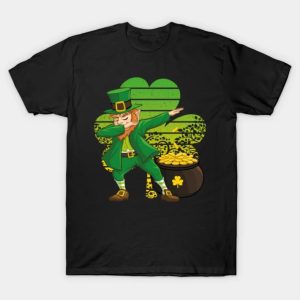 Happy St. Patrick’s Day Leprechaun clover shamrock funny 2023 T-shirt