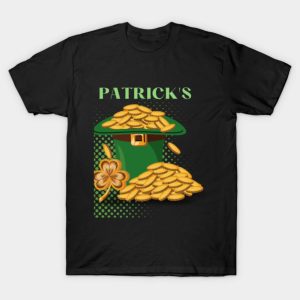 Happy St. Patrick’s Day Leprechaun hat golf funny 2023 T-shirt