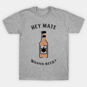 Happy St. Patrick’s Day hey mate wanna beer funny 2023 T-shirt