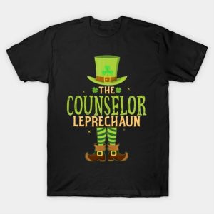 Happy St. Patrick’s Day the counselor Leprechaun funny 2023 T-shirt