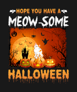 Hope You Have A Meow Some Halloween T-Shirt 1 Hope You Have A Meow Some Halloween T Shirt 2