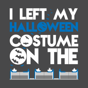 I Left My Halloween Costume On The People Mover T-shirt