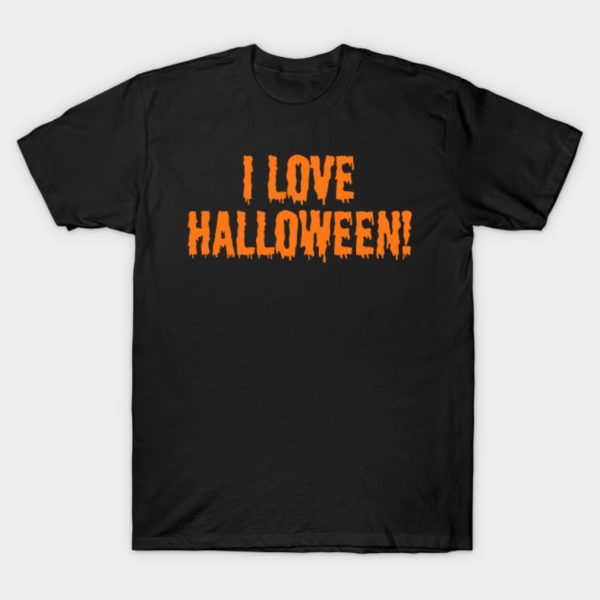 I Love Halloween T-shirt