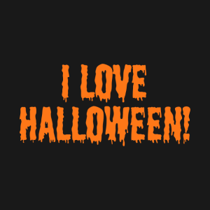 I Love Halloween T shirt 2