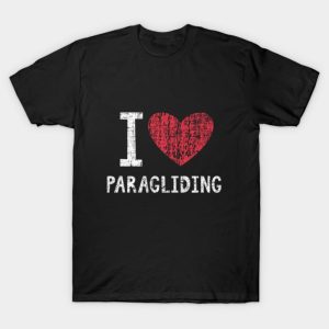 I love paragliding Halloween T-shirt