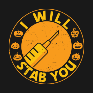 I will stab you ghost T-Shirt