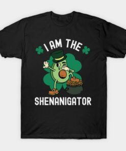 Im The Shenanigator St Patricks Day Avocado T Shirt 1