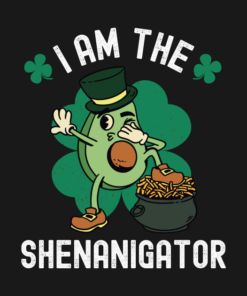 Im The Shenanigator St Patricks Day Avocado T Shirt 2