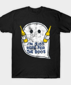 Im just here for the boos beers Halloween T shirt 1