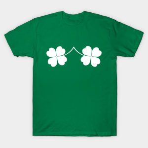 Irish Shamrock Boobs Bra Saint St.Patrick’s Day Shirt