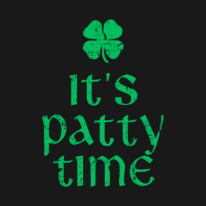 It’s patty time Shamrock logo St. Patrick’s Day T-shirt