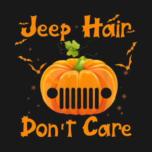 Jeep hair don’t care Jeep Halloween Pumpkin Jeep Witch T-shirt