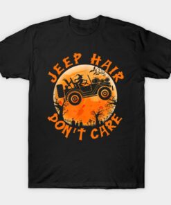 Jeep hair dont care Jeep girl pumpkin t shirt 1