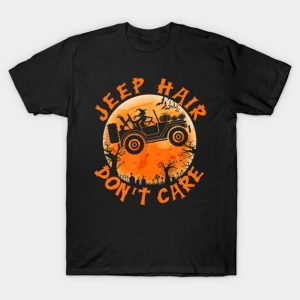 Jeep hair dont care Jeep girl pumpkin t shirt 1