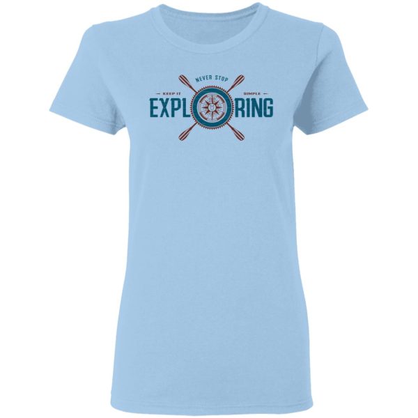 Joe Robinet Never Stop Exploring T-Shirts, Hoodies, Long Sleeve