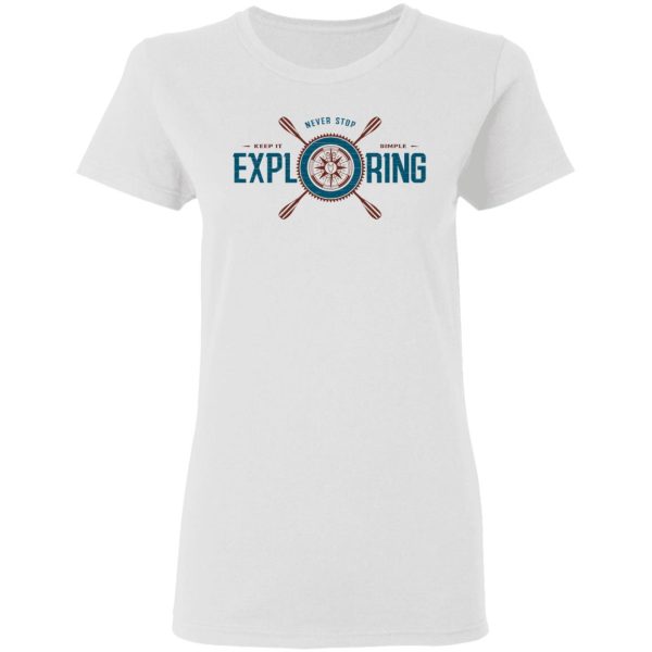 Joe Robinet Never Stop Exploring T-Shirts, Hoodies, Long Sleeve