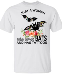 Just A Woman Who Loves Bats And Has Tattoos T-Shirts, Hoodies, Long Sleeve 10 Just A Woman Who Loves Bats And Has Tattoos T Shirts Hoodies Long Sleeve 8