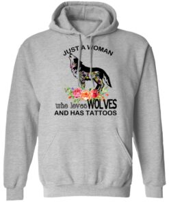 Just A Woman Who Loves Wolves And Has Tattoos T-Shirts, Hoodies, Long Sleeve 7 Just A Woman Who Loves Wolves And Has Tattoos T Shirts Hoodies Long Sleeve 5