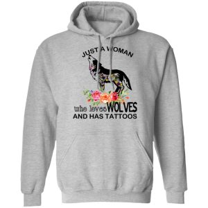 Just A Woman Who Loves Wolves And Has Tattoos T Shirts Hoodies Long Sleeve 5