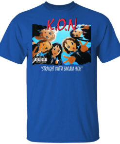 KON Straight Outta Sakura High T Shirts Hoodies Long Sleeve 1