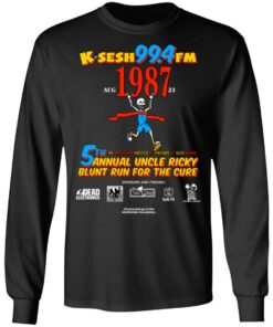 K.SESH 99.4FM 1987 5th Annual Uncle Ricky Lunt Run For The Cure T-Shirts, Hoodies, Long Sleeve 8 KSESH 994FM 1987 5th Annual Uncle Ricky Lunt Run For The Cure T Shirts Hoodies Long Sleeve 5