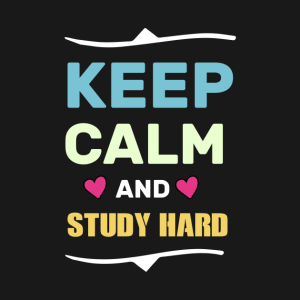 Keep calm and study hard Halloween T-shirt