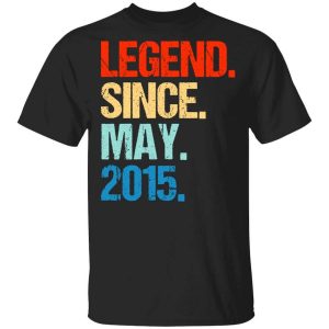 Legend Since May 2015 T-Shirts, Hoodies, Long Sleeve